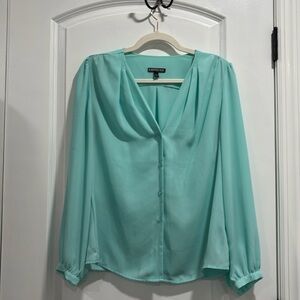 Teal Blouse
